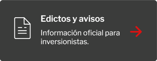 Edictos y avisos